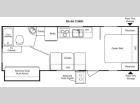 Floorplan - 2009 Keystone RV Passport 250BH