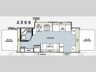 Floorplan - 2009 Forest River RV Rockwood Roo 23SS