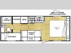 Floorplan - 2009 Gulf Stream RV Ameri-Lite 24BH