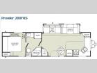 Floorplan - 2009 Fleetwood RV Prowler 280FKS