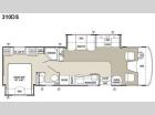 Floorplan - 2009 Coachmen RV Mirada 310DS