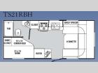 Floorplan - 2009 R-Vision Trail Sport TS21RBH