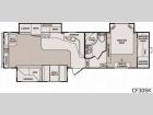 Floorplan - 2009 CrossRoads RV Cruiser CF30SK