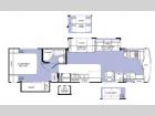 Floorplan - 2001 Fleetwood RV Expedition 34N