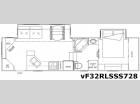 Floorplan - 2009 New Horizons 5 Star Series vF32RLSSS728