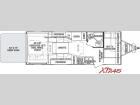 Floorplan - 2009 Cruiser Fun Finder XTRA XT-245