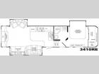 Floorplan - 2009 Heartland Bighorn 3410RE