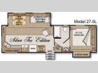 Floorplan - 2009 Northwood Arctic Fox 27-5L