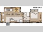 Floorplan - 2009 Northwood Arctic Fox 29-5T