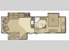 Floorplan - 2009 Open Range RV 337RLS