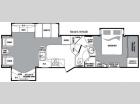 Floorplan - 2010 Keystone RV Cougar 318SAB