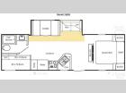 Floorplan - 2010 Keystone RV Sprinter Select 26BH