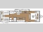 Floorplan - 2010 Dutchmen RV Four Winds 290QGS Lite