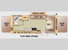 Floorplan - 2010 Jayco Jay Feather EXP 23B
