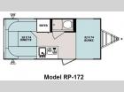 Floorplan - 2010 Forest River RV R Pod RP-172