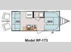 Floorplan - 2010 Forest River RV R Pod RP-173