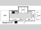 Floorplan - 2010 Palomino M-Series 6147
