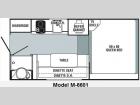 Floorplan - 2010 Palomino Maverick M-6601