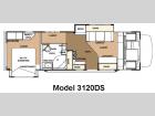 Floorplan - 2010 Forest River RV Sunseeker 3120DSFord