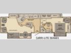 Floorplan - 2010 Carriage Carri-Lite 36MAX1