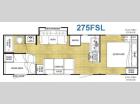 Floorplan - 2010 Gulf Stream RV Innsbruck 275FSL Lite