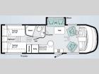 Floorplan - 2010 Winnebago Via 25T