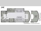 Floorplan - 2010 Fleetwood RV Quest Premium 24E