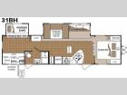 Floorplan - 2010 Dutchmen RV Colorado 31BH