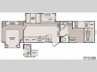 Floorplan - 2010 CrossRoads RV Cruiser CF31QB