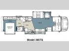 Floorplan - 2010 Forest River RV Ridgeview 360TS