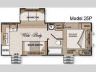 Floorplan - 2010 Northwood Arctic Fox 25P