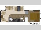 Floorplan - 2011 Heartland North Country Lakeside 261RLS