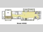 Floorplan - 2011 Forest River RV Charleston 430QS