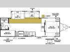 Floorplan - 2005 Forest River RV Wildwood 27 BHSSLE