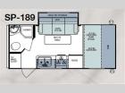 Floorplan - 2011 Forest River RV Surveyor Sport SP-189