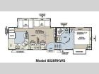 Floorplan - 2011 Forest River RV Flagstaff Classic Super Lite 8528RKWS
