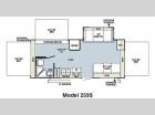 Floorplan - 2011 Forest River RV Flagstaff Shamrock 233S