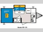 Floorplan - 2011 Forest River RV R Pod RP-175