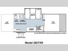 Floorplan - 2011 Forest River RV Rockwood Freedom LTD Series 282TXR