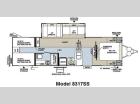 Floorplan - 2011 Forest River RV Rockwood Signature Ultra Lite 8317SS