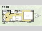 Floorplan - 2011 Forest River RV Wildwood X-Lite 22RB