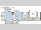 Floorplan - 2011 Coachmen RV Brookstone 367RL