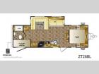 Floorplan - 2011 CrossRoads RV Zinger ZT26BL