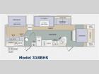 Floorplan - 2011 Prime Time Manufacturing LaCrosse 318BHS