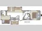 Floorplan - 2011 Keystone RV Cougar 293SAB