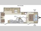 Floorplan - 2011 Keystone RV Cougar 25RLSWE
