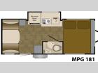 Floorplan - 2011 Heartland MPG 181