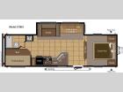 Floorplan - 2011 Keystone RV Hideout 27DBS