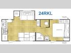 Floorplan - 2011 Gulf Stream RV Conquest 24RKL Lite