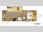 Floorplan - 2011 CrossRoads RV Cruiser CTX CT26RKX